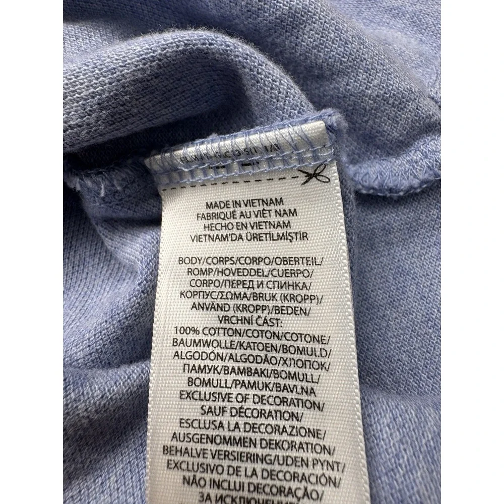 Polo Ralph Lauren Shirt Men's 4XB‎ Big Baby Blue Pony Casual 100% Cotton